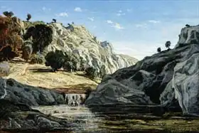 Guigou, Paul Camille: Memories of Ollioules gorge