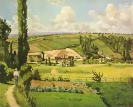 Pissarro, Camille: Paysage aux Patis, Pointoise