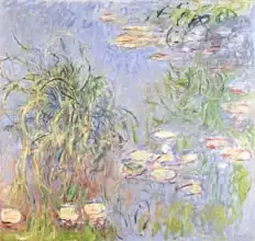 Monet, Claude: Water-Lilies, Cluster of Grass, 1914-17