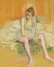 Toulouse-Lautrec, H.: Dancer with Pink Stockings