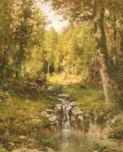 Wyant, Alexander Helwig: Pool in the Woods