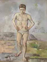 Cézanne, Paul: The Bather