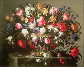 Arellano, Juan de: Basket with Flowers