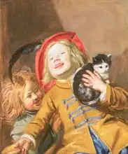 Leyster, Judith: Laughing Children with a Cat