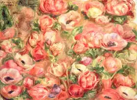 Renoir, Auguste: Bed of anemones