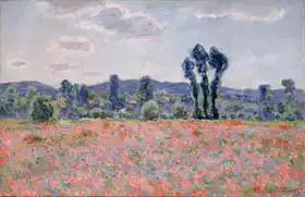 Monet, Claude: Flowering field
