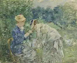 Morisot, Berthe: In the Bois de Boulogne