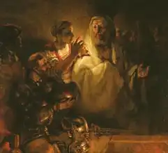 Rembrandt, van Rijn: The Denial of St. Peter