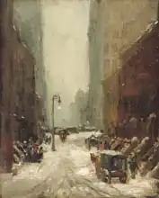 Henri, Robert: Snow in New York