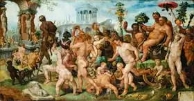 Heemskerck, Maerten van: The triumph of Bacchus, 1536-7
