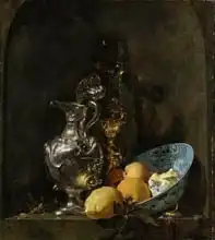 Kalf, Willem: Still Life with Silver Ewe, c.1655-60