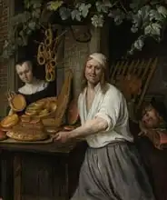 Steen, Jan Havicksz: The Baker Arent Oostwaard and his Wife Catherina Keizerswaard