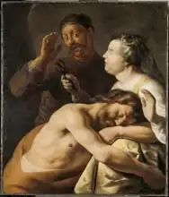 Lievens, Jan: Samson and Delilah, 1630-35