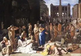 Sweerts, Michael: Plague in an Ancient City, c.1652-4