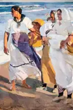 Sorolla y Bastida, Joaquin: Valencian Fisherwomen