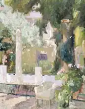 Sorolla y Bastida, Joaquin: The Gardens at the Sorolla Family House