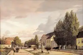 Kobke, Christen Schjellerup: Morning View of A~sterbro