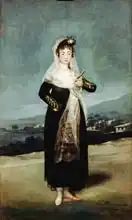 Goya, Francisco: Portrait of the Marquesa de Santiago