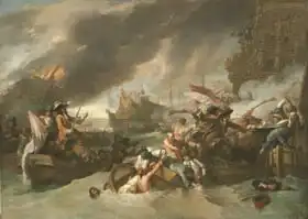West, Benjamin: The Battle of La Hogue