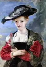 Rubens, Peter Paul: Portrait of Susanna Lunden (Le Chapeau de Paille) c.1622-5