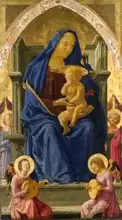 Masaccio, Tommaso: Virgin and Child (Pisa Polyptych)