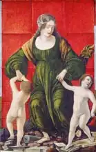 Roberti, Ercole de: Wife of Hasdrubal and Her Children, c.1490-3