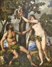 Tizian: Adam and Eve