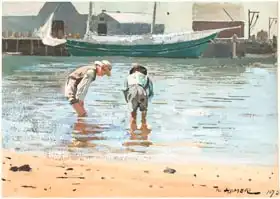 Homer, Winslow: Boys wading