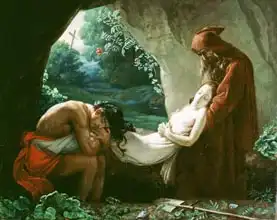 Girodet, Anne Louis: Burial of Atala