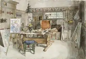 Larsson, Carl: The Studio, from 