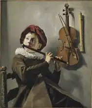 Leyster, Judith: Boy Playing the Flute