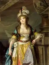 Greuze, Jean-Baptiste: Portrait of a Lady in Turkish Fancy Dress