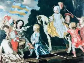 Ehrenstrahl, David Klocker: The children of Carl Gustav Wrangel