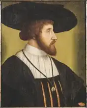 Dutch school (16th century): Kristian II King of Denmark, Norway and Sweden