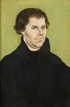 Cranach, Lucas: Portrait of Martin Luther