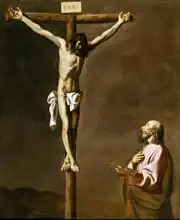 Zurbarán, Francisco de: The Crucified Christ with a Painter