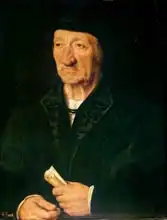 Cleve, Joos van: Portrait of an Old Man, 1525-7