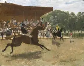 Degas, Edgar: The False Start, c.1869-72