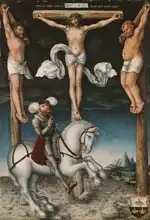 Cranach, Lucas: The Crucifixion with the Converted Centurion