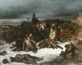 Scheffer, Ary: The Retreat of Napoleon’s Army from Russia in 1812