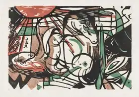 Marc, Franz: The Birth of Horses (Geburt der Pferde)