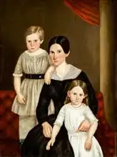 American school (19th century): A Family Group, late 1840s