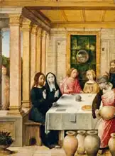 Juan de Flandes,: The Marriage Feast at Cana, c.1500-4