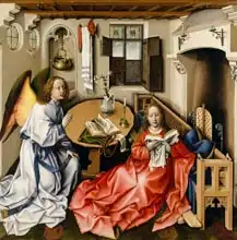 Unknown: Annunciation Triptych (Merode Altarpiece), c.1427-32