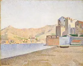 Signac, Paul: The Town Beach, Collioure, Opus 165