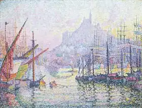 Signac, Paul: Notre-Dame-de-la-Garde (La Bonne-MA?re), Marseilles, 1905-6