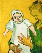 Gogh, Vincent van: Madame Roulin and her baby, November 1888