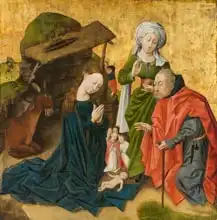 Dutch school (15th century): The Nativity