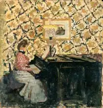Vuillard, Edouard: Misia at the Piano, 1895-96