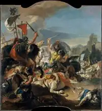 Tiepolo, Giovanni Battista: The Battle of Vercellae, 1725-29